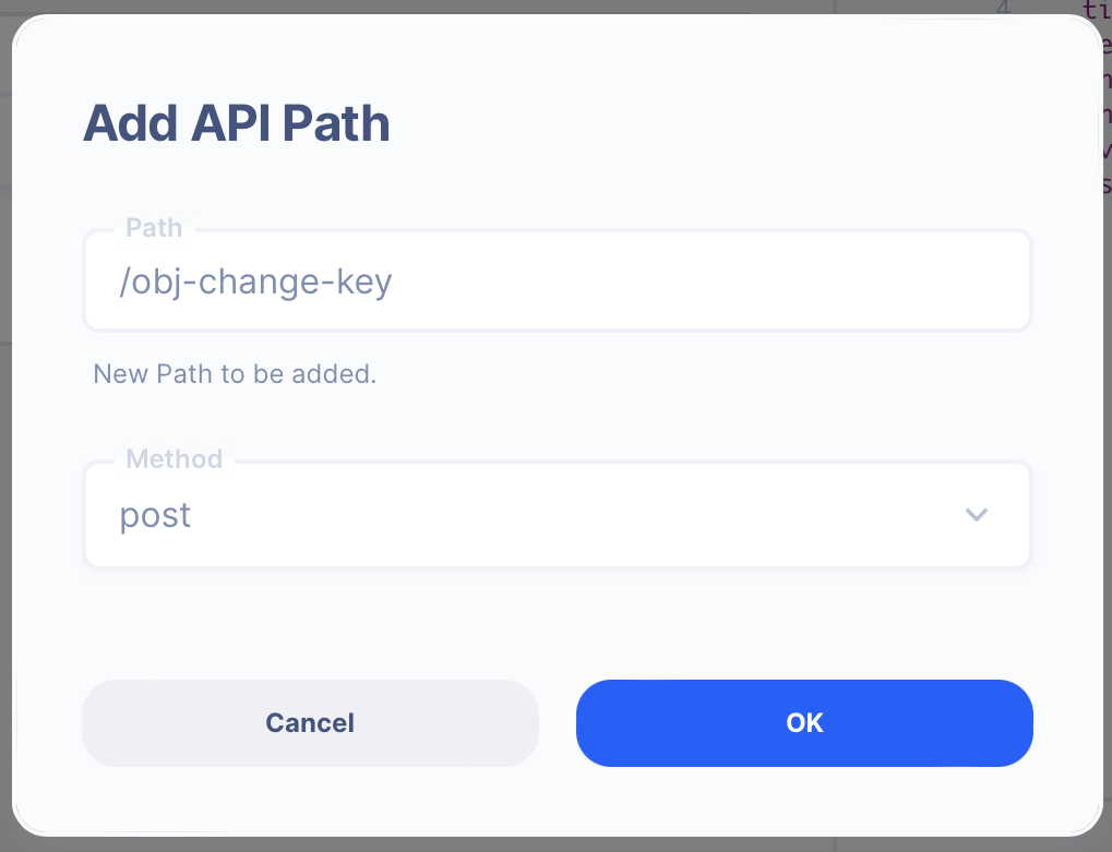 Create API Path
