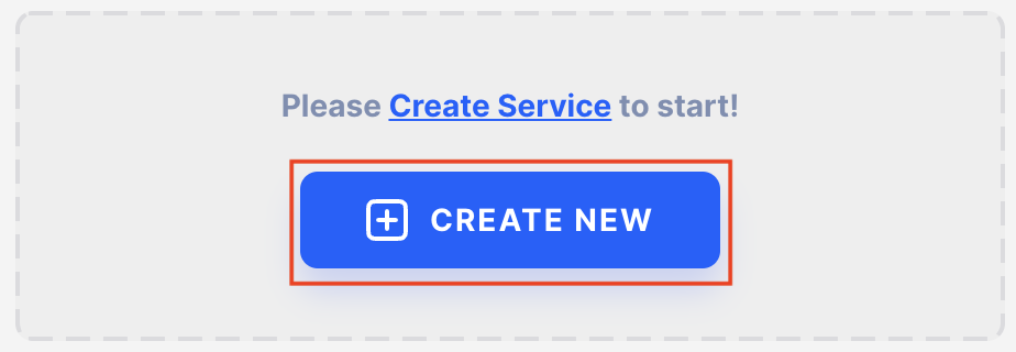 Creating New Service