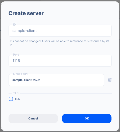 Create Server