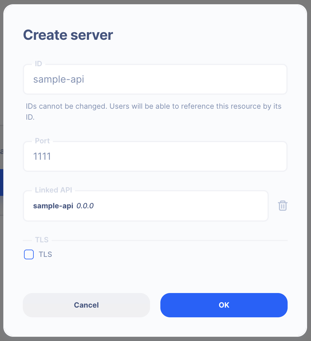 Create Server