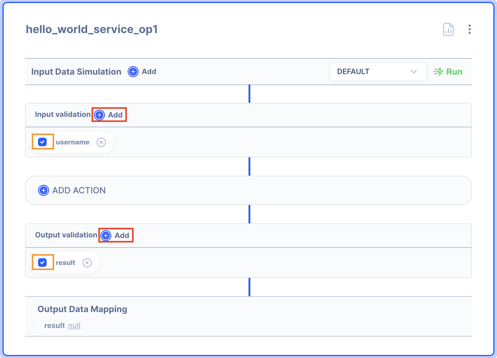 Defining Input and Output